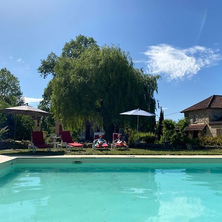 Sfeervol Vakantiehuis Op Landgoed Aan De Dordogne Villa Prudhomat Eksteriør billede